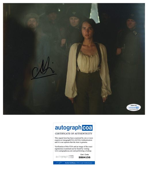 Jessie Mei Lei Shadow and Bone Signed Autograph 8x10 Photo ACOA