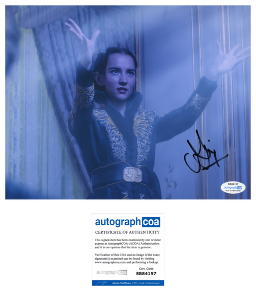 Jessie Mei Lei Shadow and Bone Signed Autograph 8x10 Photo ACOA