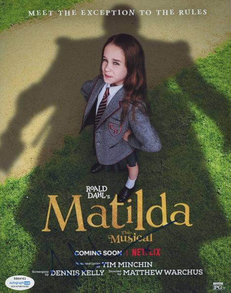 Tim Minchin Matilda Signed Autograph 8x10 Photo ACOA