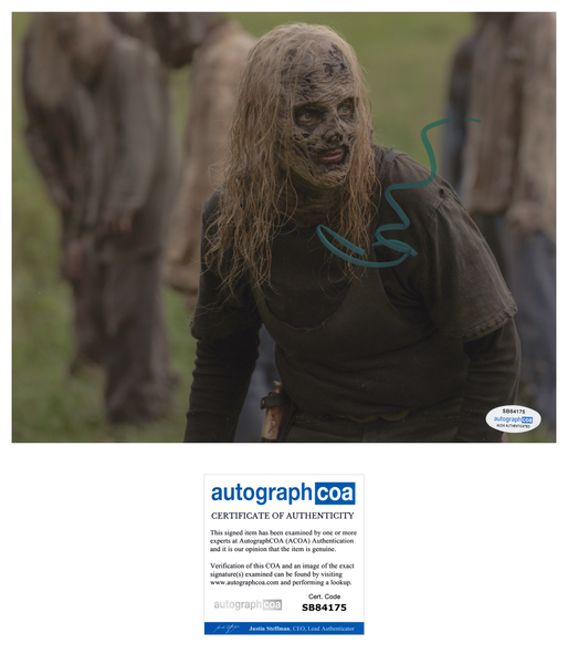 Samantha Morton Walking Dead Signed Autograph 8x10 Photo ACOA