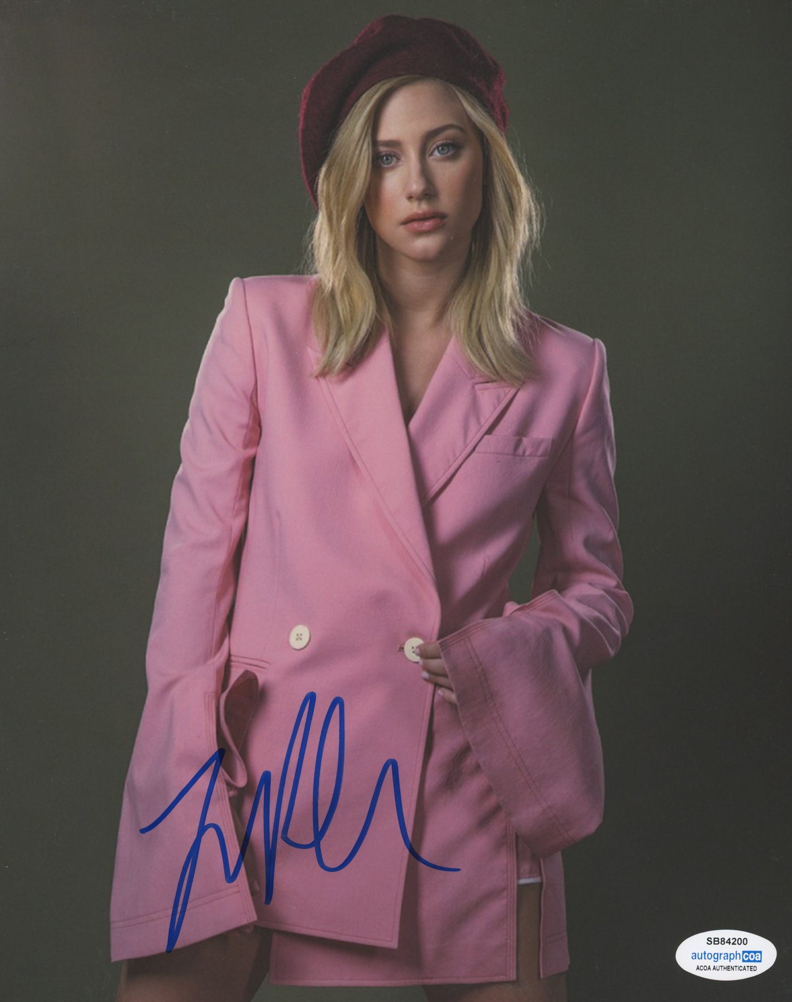 Lili Reinhart Riverdale Signed autograph 8x10 Photo ACOA