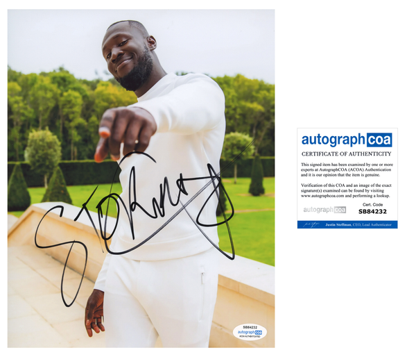 Stormzy Signed Autograph 8x10 Photo ACOA