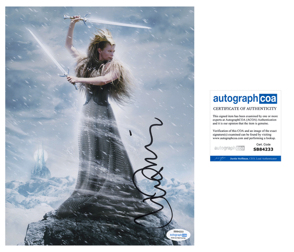 Tilda Swinton Chronicles of Narnia Signed autograph 8x10 Photo ACOA