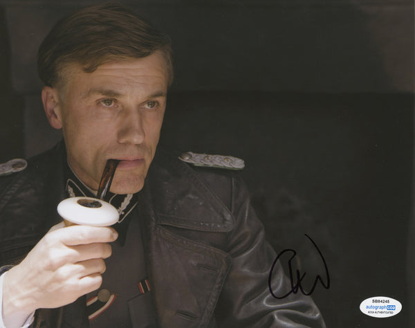 Christoph Waltz Inglorious Basterds Signed autograph 8x10 Photo ACOA