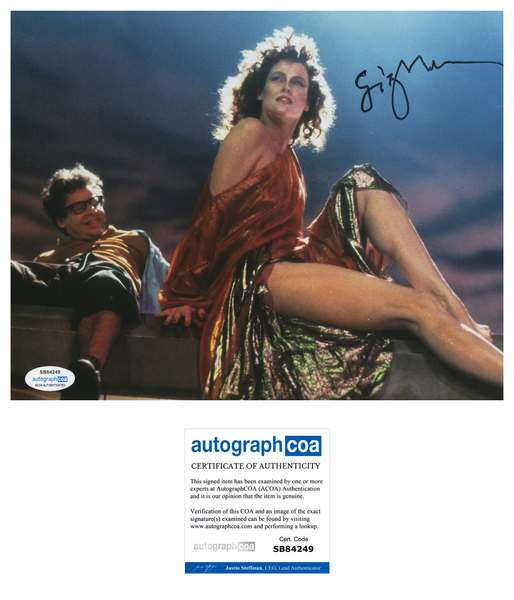Sigourney Weaver Ghostbusters Signed Autograph 8x10 Photo ACOA