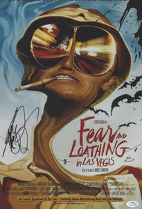 Terry Gilliam Fear and Loathing Signed Autograph 12x18 Photo ACOA