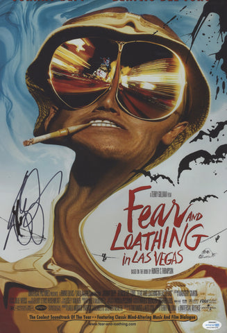 Terry Gilliam Fear and Loathing Signed Autograph 12x18 Photo ACOA