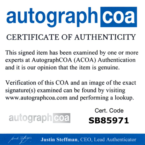 Edgar Wright Last Night in Soho Signed Autograph 12x18 Photo ACOA