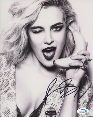 Riley Keough Sexy Signed Autograph 8x10 Photo ACOA