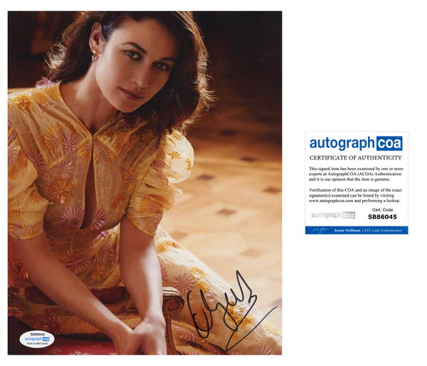 Olga Kurylenko Sexy Signed Autograph 8x10 Photo ACOA