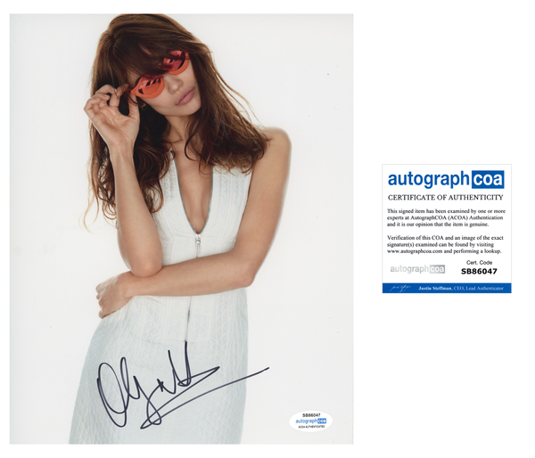 Olga Kurylenko Sexy Signed Autograph 8x10 Photo ACOA