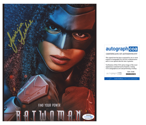 Javicia Leslie Batwoman Signed Autograph 8x10 Photo ACOA