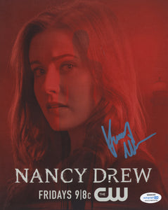 Kennedy McMann Nancy Drew Signed Autograph 8x10 Photo ACOA