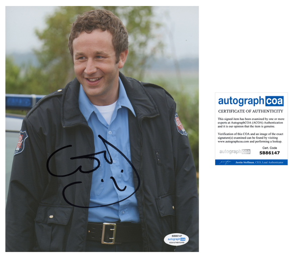 Chris O'Dowd Bridesmaids Signed Autograph 8x10 Photo ACOA