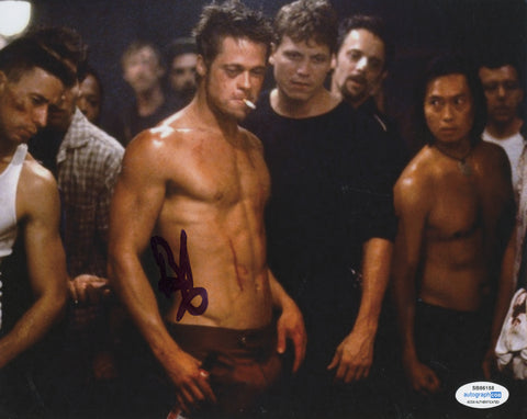 Brad Pitt Fight Club Signed Autograph 8x10 Photo ACOA