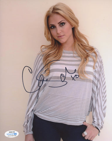 Cassie Scerbo Sexy Signed Autograph 8x10 Photo ACOA
