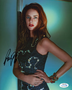 Kaya Scodelario Sexy Signed Autograph 8x10 Photo ACOA
