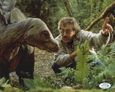 Steven Spielberg Jurassic Park Signed Autograph 8x10 Photo ACOA
