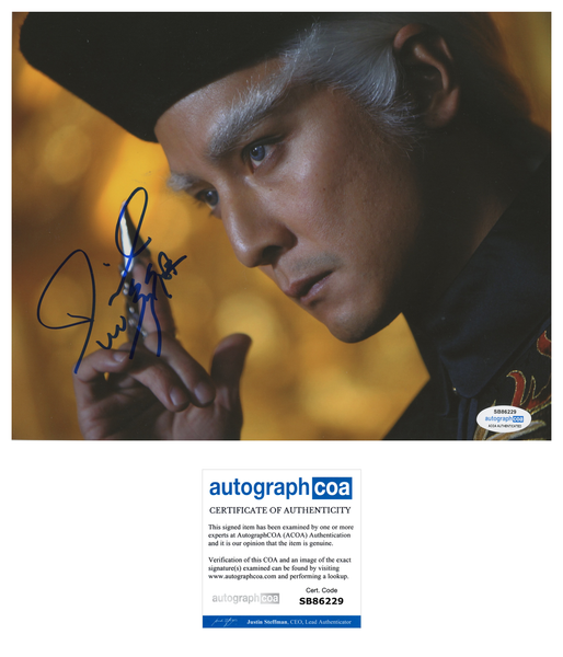 Daniel Wu Iron Fists Signed Autograph 8x10 Photo ACOA