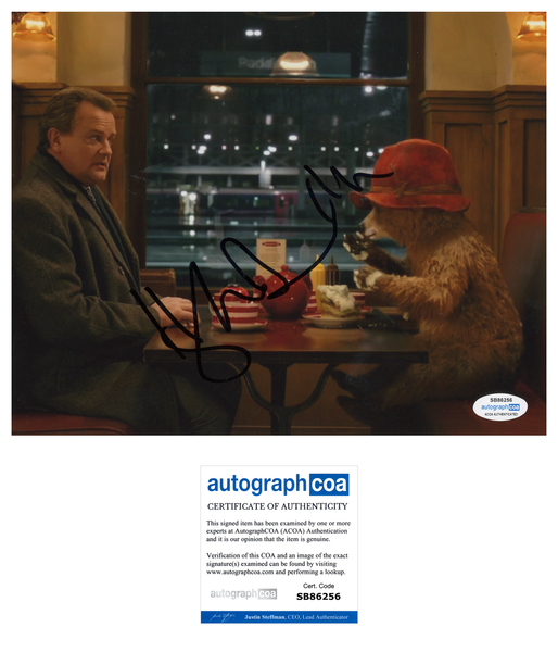 Hugh Bonneville Paddington Signed Autograph 8x10 Photo ACOA