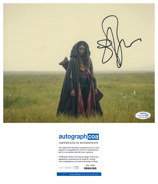 Sophia Brown The Witcher Origins Signed Autograph 8x10 Photo ACOA