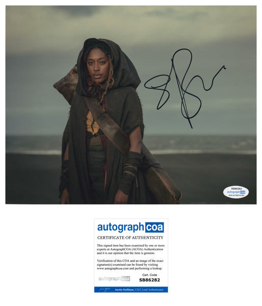 Sophia Brown The Witcher Origins Signed Autograph 8x10 Photo ACOA