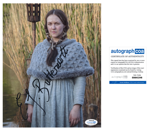 Eliza Butterworth Last Kingdom Signed Autograph 8x10 Photo ACOA