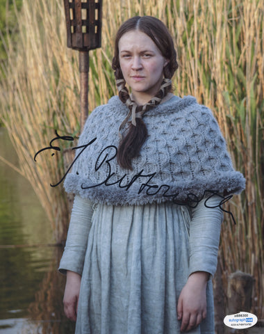 Eliza Butterworth Last Kingdom Signed Autograph 8x10 Photo ACOA