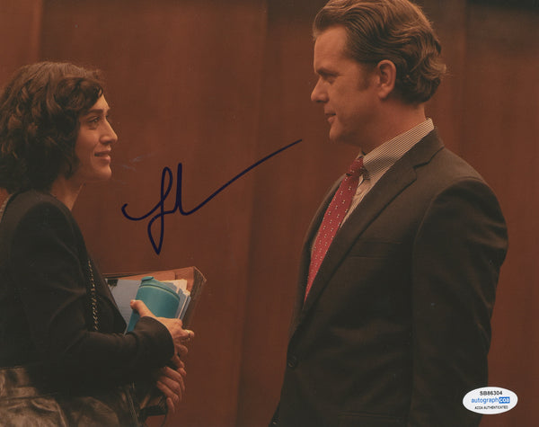 Lizzy Caplan Fatal Attraction Signed Autograph 8x10 Photo ACOA