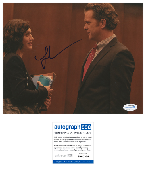 Lizzy Caplan Fatal Attraction Signed Autograph 8x10 Photo ACOA