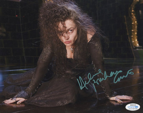 Helena Bonham Carter Harry Potter Signed Autograph 8x10 Photo ACOA
