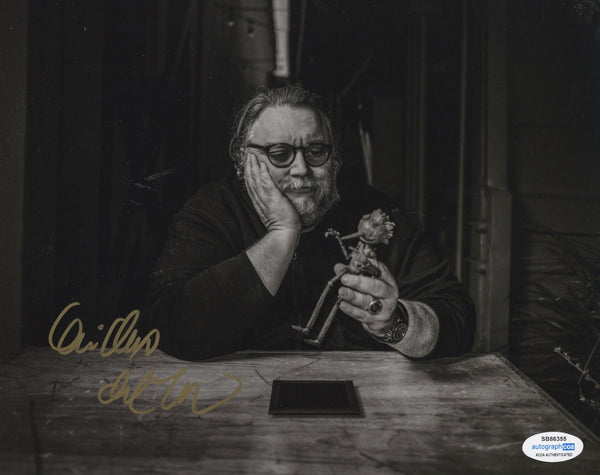 Guillermo Del Toro Pinocchio Signed Autograph 8x10 Photo ACOA