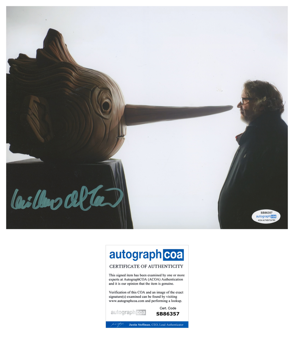 Photo Authentique Signée NIGHTMARE ALLEY - GUILLERMO DEL TORO - Certifiée BECKETT - Format 8x10"