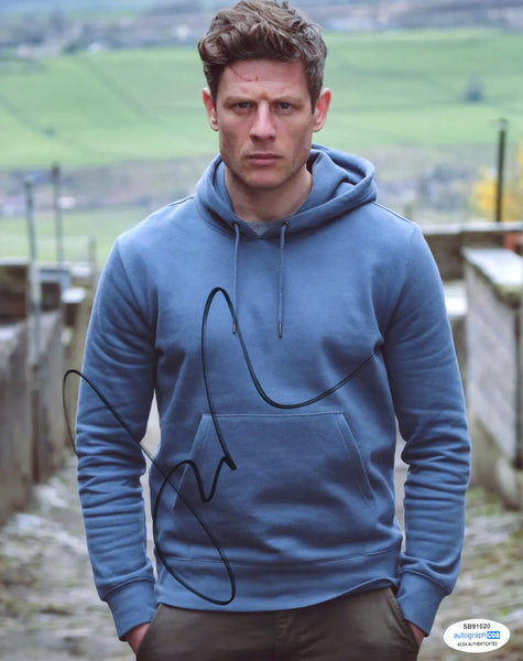 James Norton Happy Valley Signed Autograph 8x10 Photo ACOA