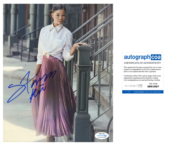 Storm Reid Sexy Signed Autograph 8x10 photo ACOA