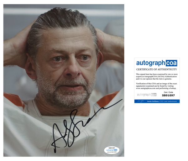Andy Serkis Andor Signed Autograph 8x10 Photo ACOA
