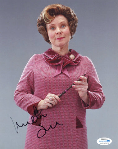 Imelda Staunton Harry Potter Signed Autograph 8x10 Photo ACOA