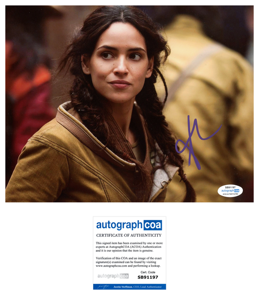 Adria Arjona Andor Signed Autograph 8x10 Photo ACOA