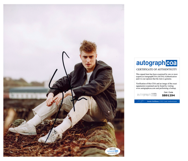 Sam Fender Musician Signed Autograph 8x10 Photo ACOA