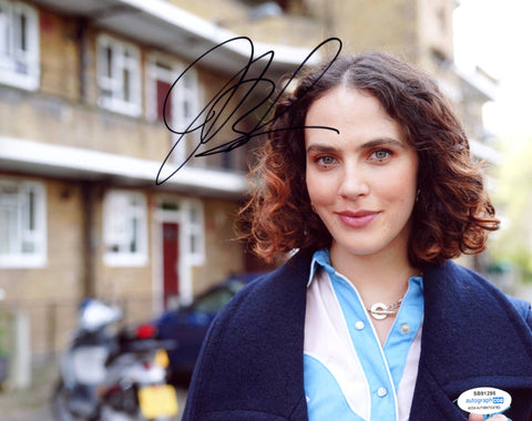 Jessica Brown Findlay Flatshare Signed Autograph 8x10 Photo ACOA