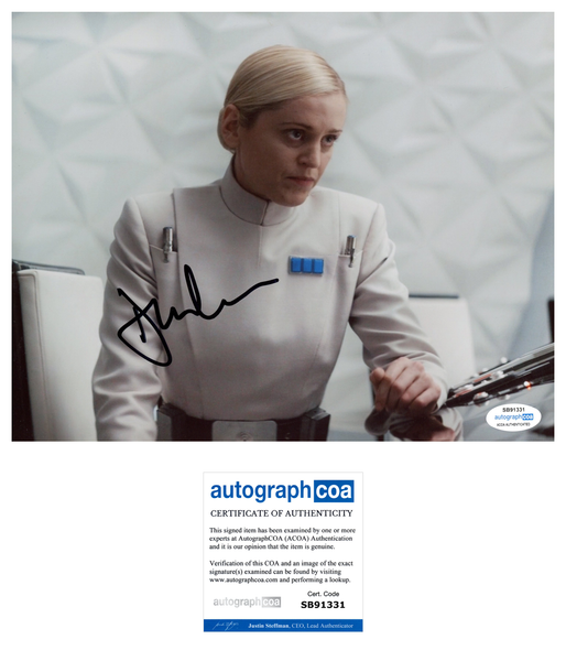 Denise Gough Andor Signed Autograph 8x10 Photo ACOA