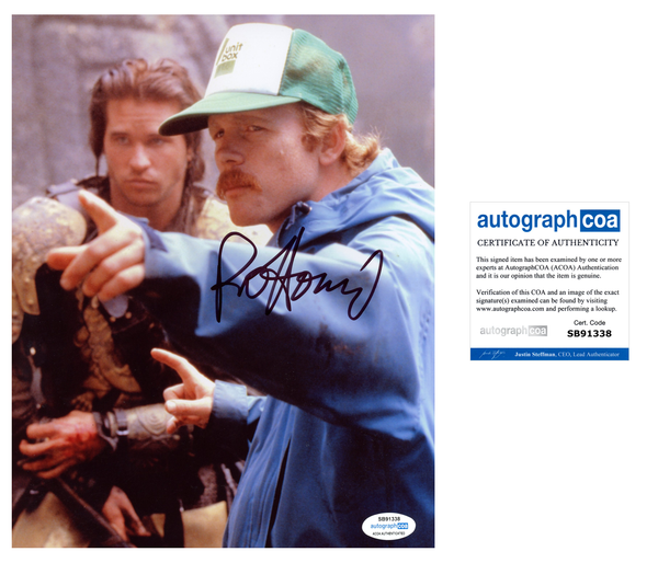 Ron Howard Willow Signed Autograph 8x10 Photo ACOA