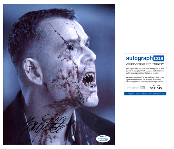 Danny Huston 30 Days of Night Signed Autograph 8x10 Photo ACOA