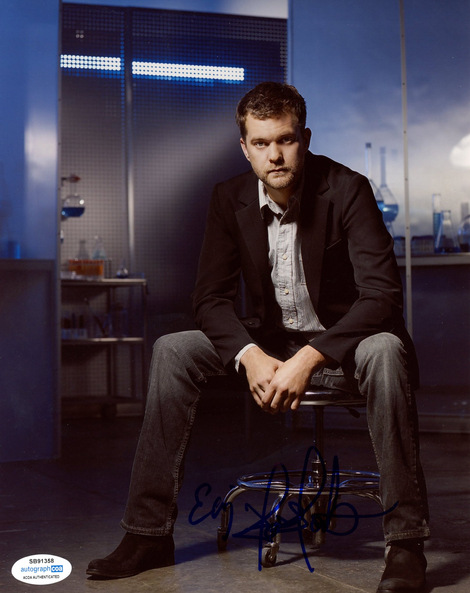 Joshua Jackson Fringe Signed Autograph 8x10 Photo ACOA
