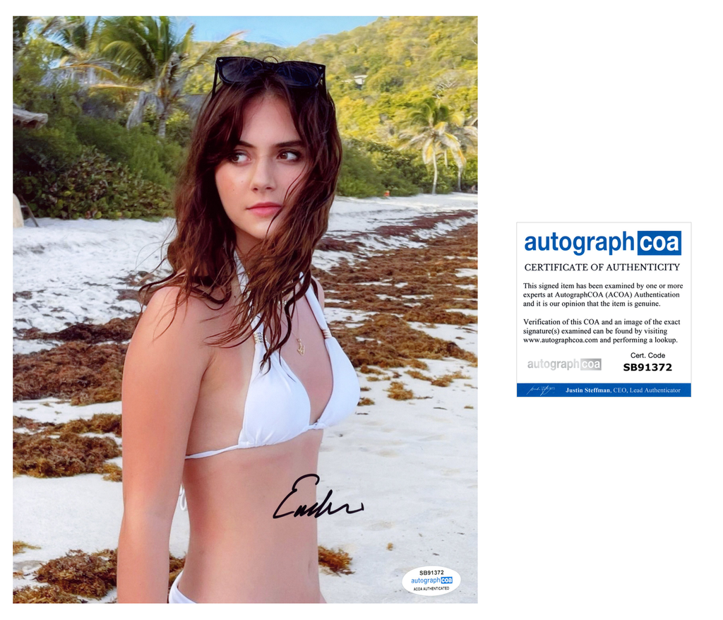 Emilia Jones Sexy Signed Autograph 8x10 Photo ACOA | Outlaw Hobbies  Authentic Autographs