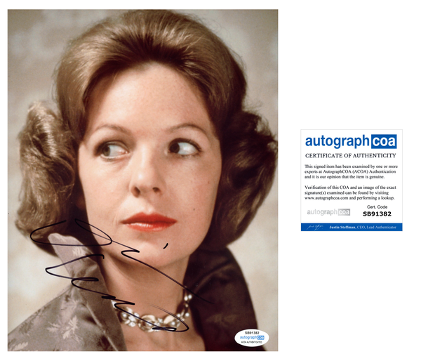 Diane Keaton Godfather Signed Autograph 8x10 Photo ACOA