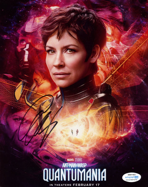Evangeline Lilly Ant Man Signed Autograph 8x10 Photo ACOA