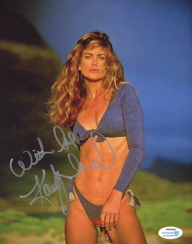 Kathy Ireland Sexy Signed Autograph 8x10 Photo ACOA