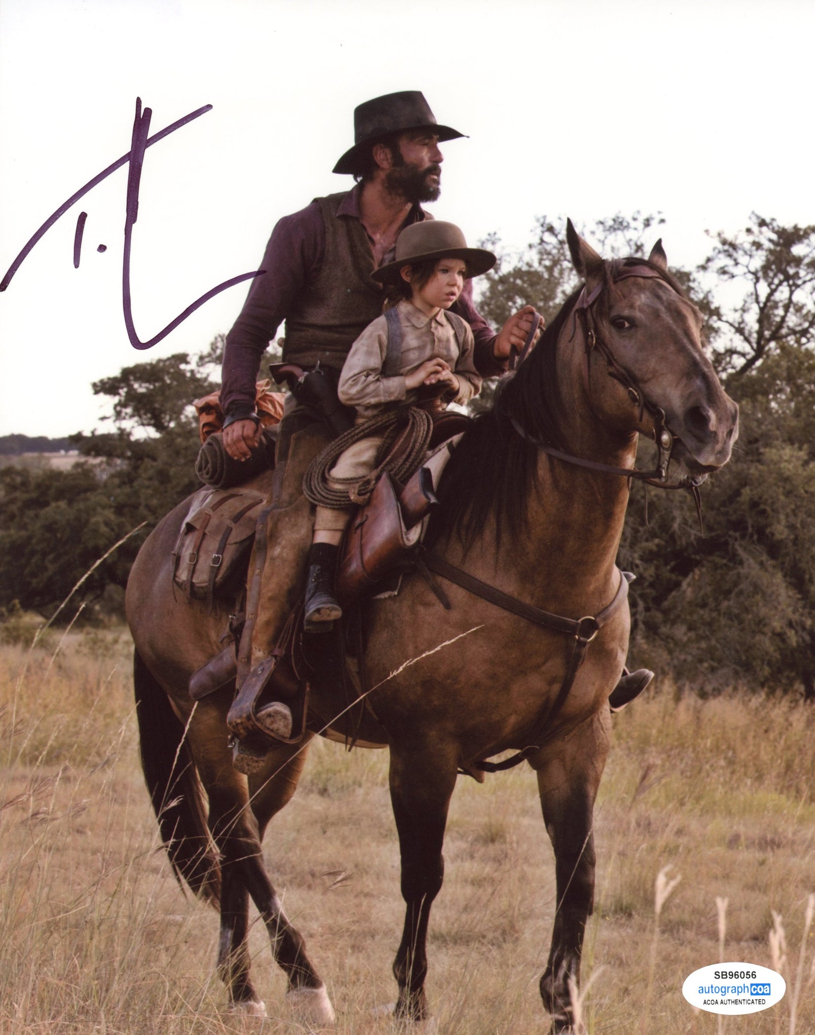 Tim McGraw 1883 Signed Autograph 8x10 Photo ACOA
