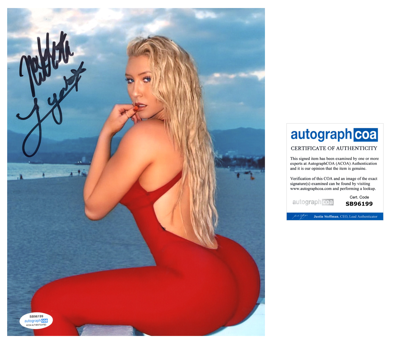 Nikkita Lyons Faith Jeffries WWE Signed Autograph 8x10 Photo ACOA | Outlaw  Hobbies Authentic Autographs